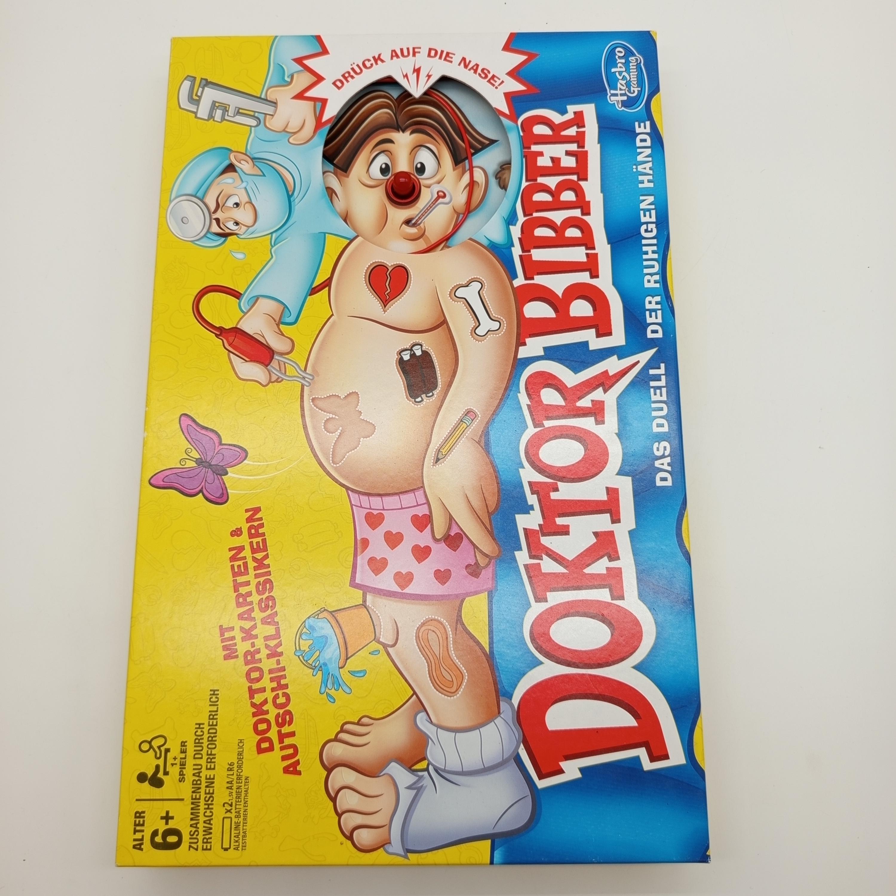 Hasbro Brettspiel – Doktor Bibber, OVP